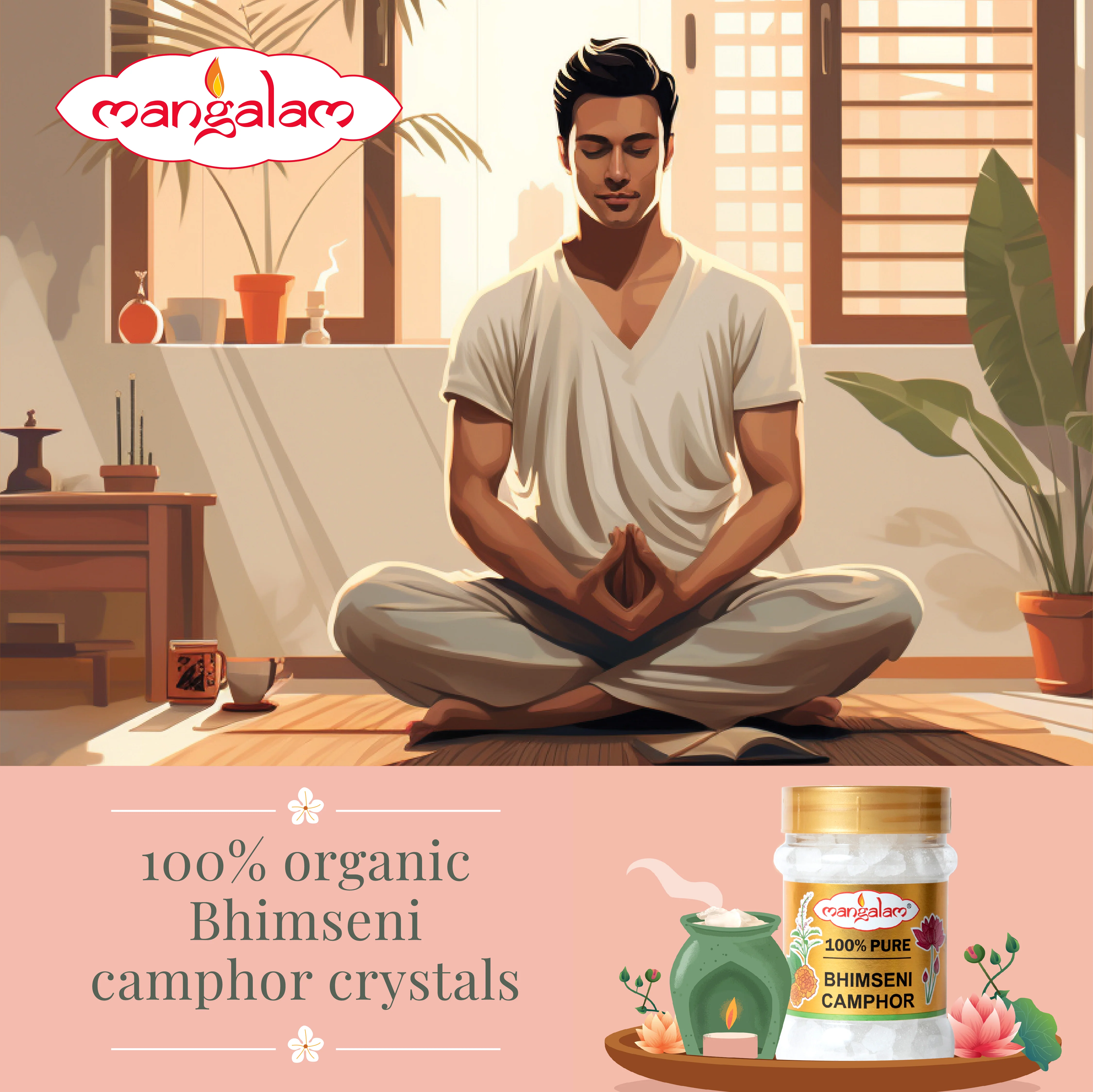Bhimseni Camphor - 100g - Image 4