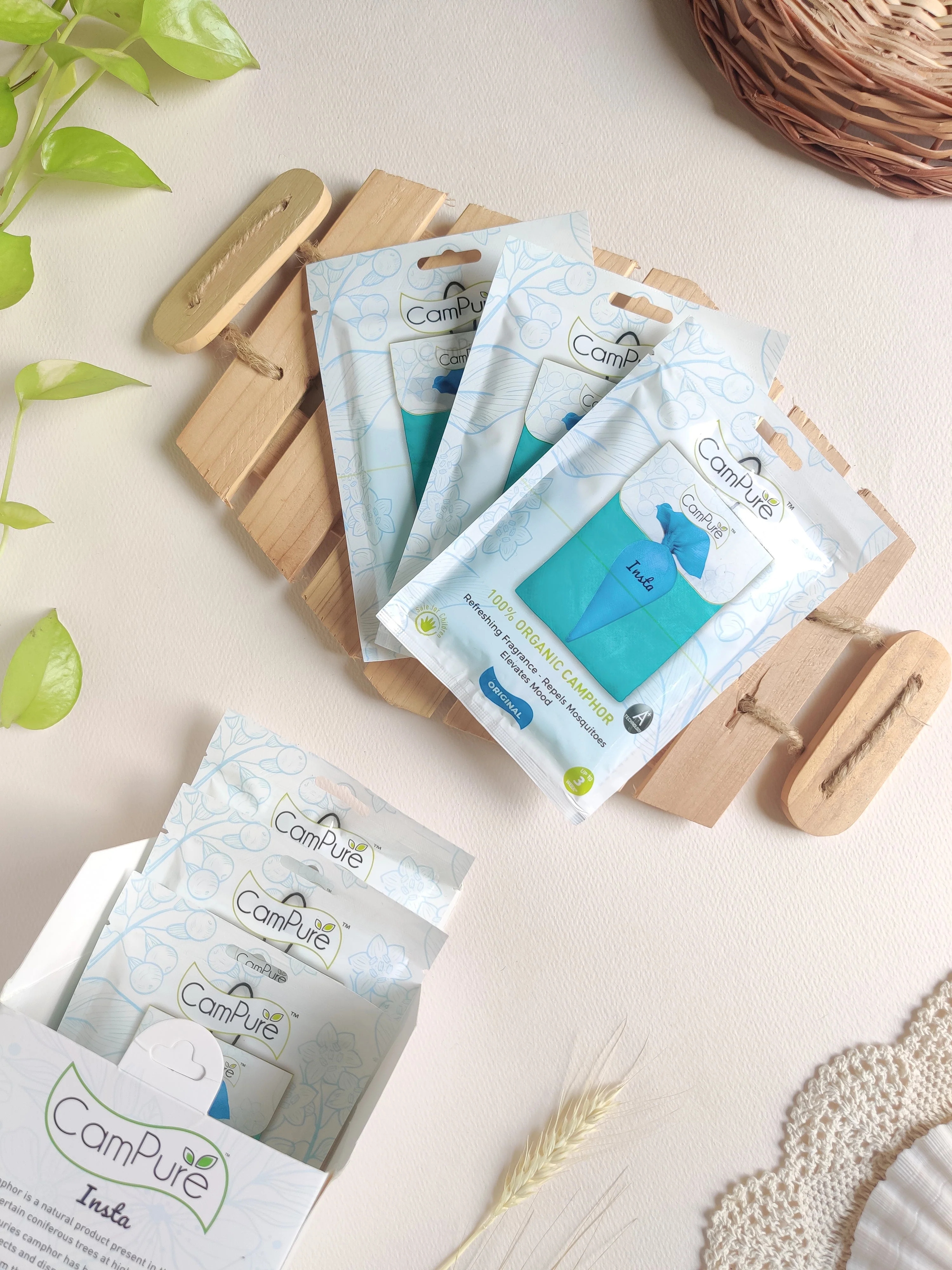 Camphor Insta Pouch - Original (Pack of 3) - Image 7